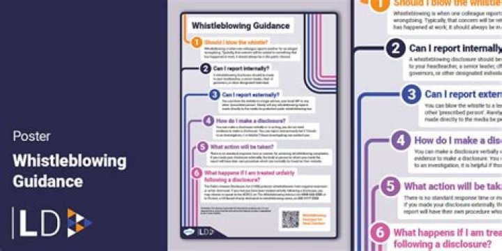 Who may be classed as being a whistleblower?