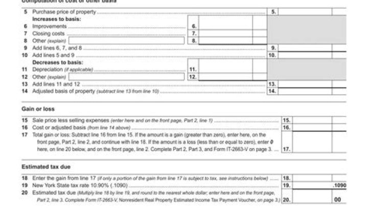 Who must file an IT 2663?