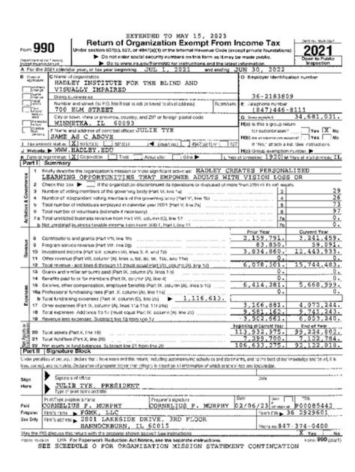 Who Must File IL 990?