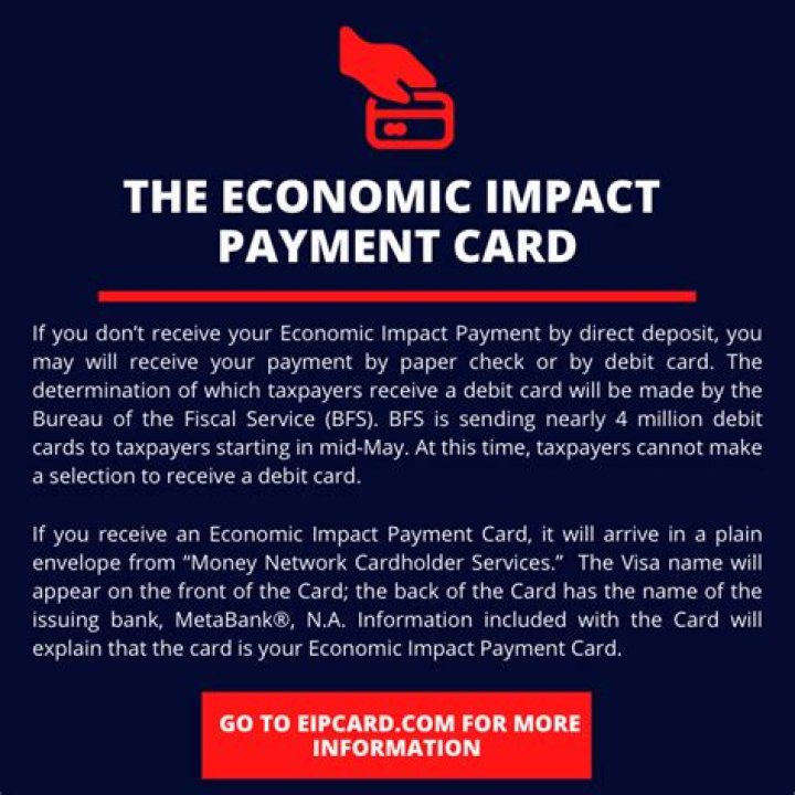Who received the economic impact payment?