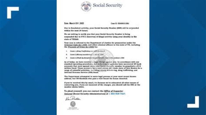 Why am I getting a letter from the Social Security Administration?