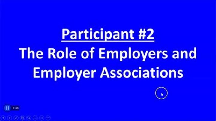 Why are employer associations important?