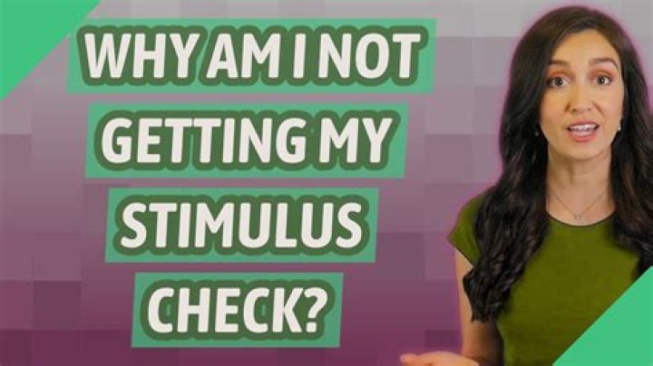 Why are I not getting my stimulus check?