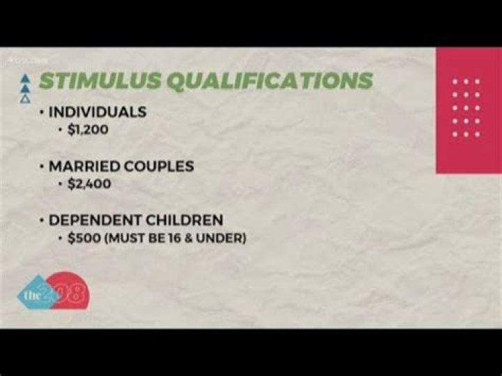 Why did I not qualify for stimulus check?