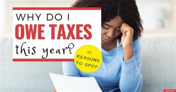 Why do I owe money to the IRS?