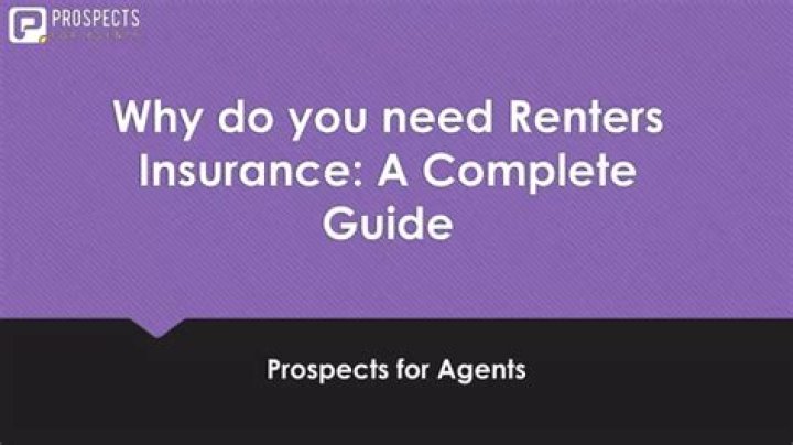 Why do you need renters insurance?