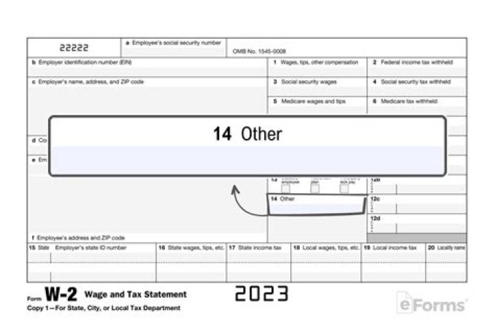 Why does my W-2 say less Other Cafe 125?