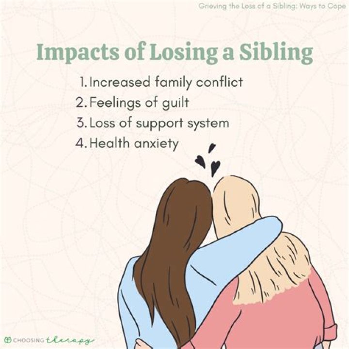 Why is losing a sibling so hard?