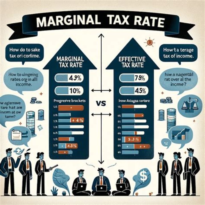 Why is marginal tax rate higher than effective tax rate?