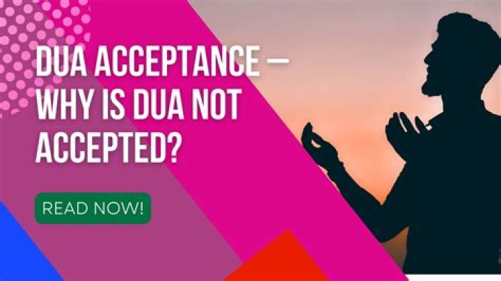 Why is my DUA not accepted?