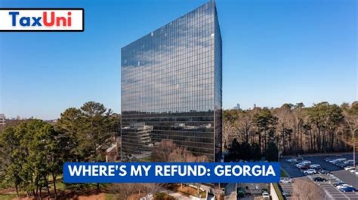 Why is my Georgia State Refund taking so long?