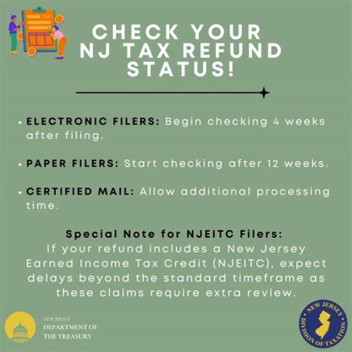 Why is my NJ tax refund taking so long?