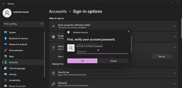 Why is my PC asking for a PIN?