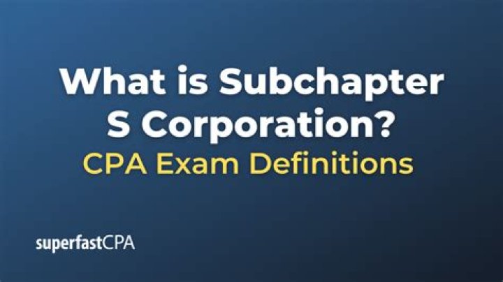 Why should your clients form a subchapter S corporation?