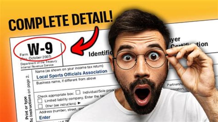 Why would someone ask me to fill out a W-9?